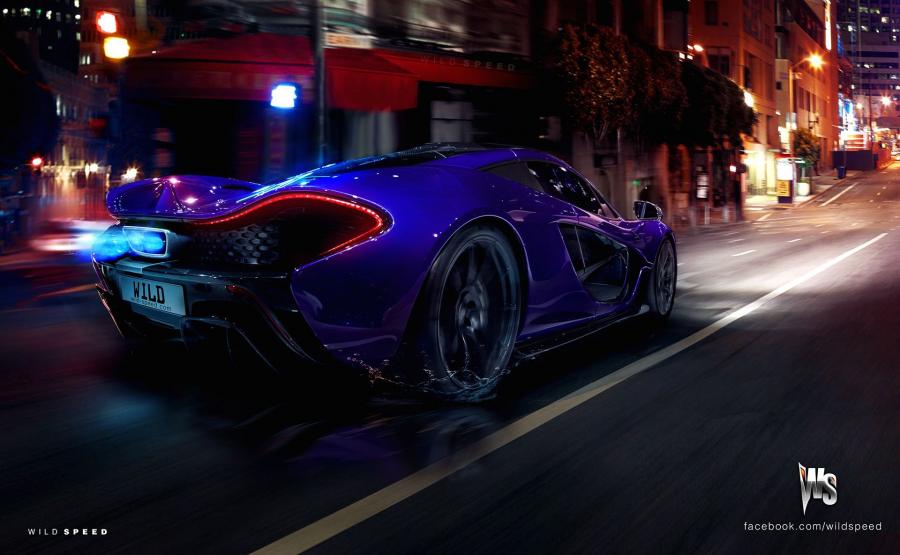  McLaren P1 Hypercar Concept Render 2013 года  (фото 1 из 2)